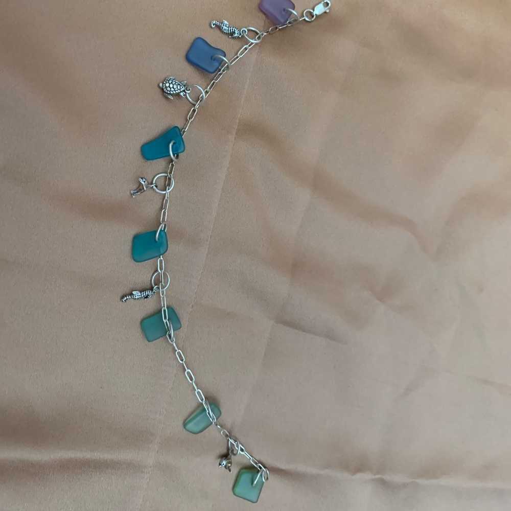 sea theme anklet